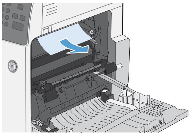 HP CM4540 - Suppression des bourrages dans la porte droite - 4