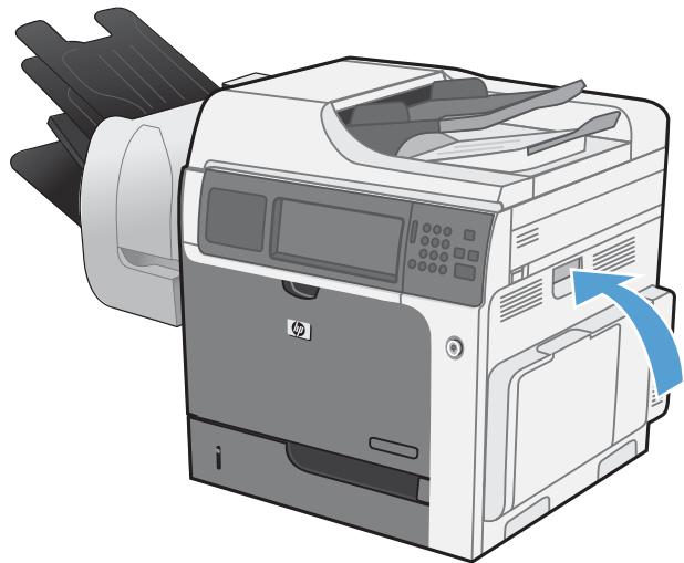 HP CM4540 - Suppression des bourrages dans la porte droite - 8