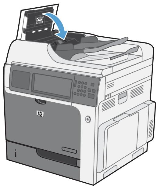 HP CM4540 - Elimination des bourrages dans le bac d'alimentation - 3