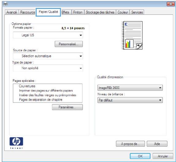 HP CM4540 - Impression sur du papier spécial, des étiquettes ou des transparents - 3