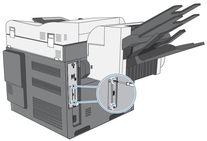 HP CM4540 - Installation des cartes externes E/S - 7