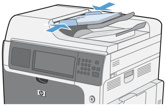 HP CM4540 - Envoi d'un document numérique vers un dossier de la mémoire du produit - 1