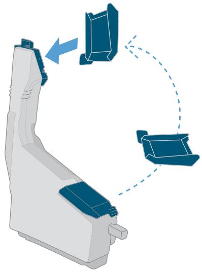 HP CM4540 - Remplacement du réservoir de récapération du toner - 3