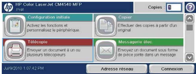 HP CM4540 - Suppression d'une liste de numérotation rapide - 1