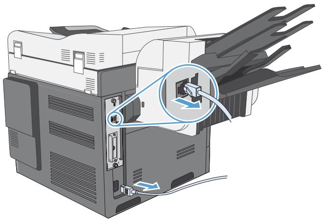 HP CM4540 - Installation des cartes externes E/S - 4