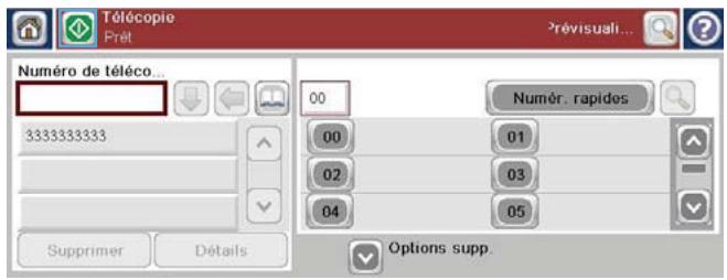 HP CM4540 - Envoyer une télécopie en saisissant les numéroros manuellement - 6