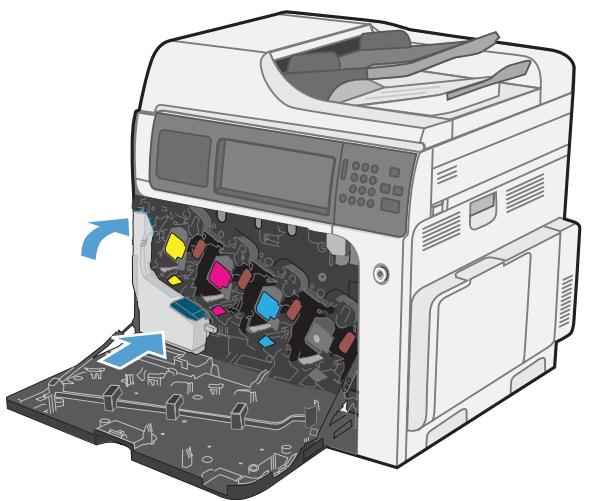 HP CM4540 - Remplacement du réservoir de récapération du toner - 5