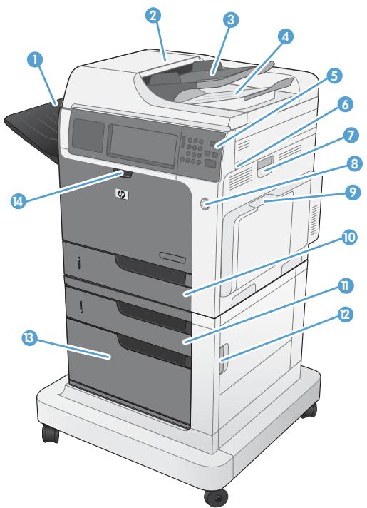 HP CM4540 - CM4540 MFP - 2