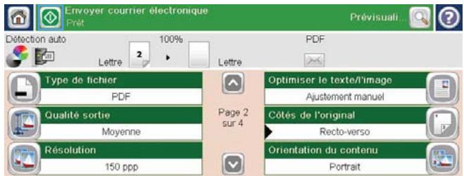 HP CM4540 - Envoi d'un document numérique vers une ou plusieurs années adressés électroniques - 7