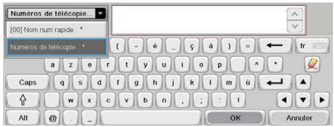 HP CM4540 - Creation d'une liste de numérotation rapide - 6