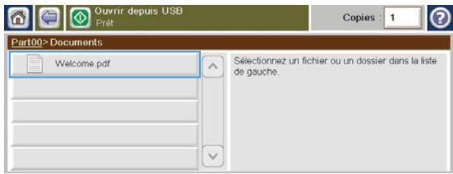 HP CM4540 - Impression directe par clé USB - 3