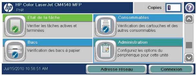 HP CM4540 - Modification de la Reprise après bourrage - 1