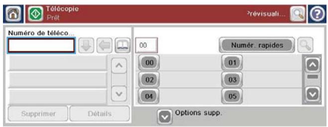 HP CM4540 - Envoyer une télécopie en saisissant les numéroros manuellement - 4