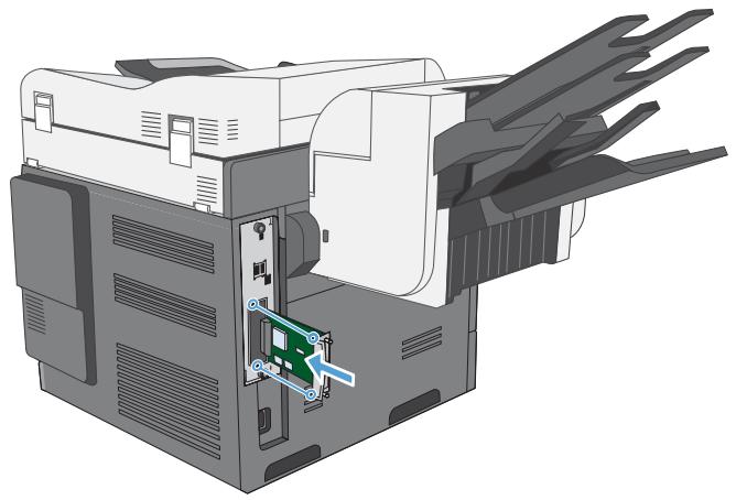 HP CM4540 - Installation des cartes externes E/S - 6