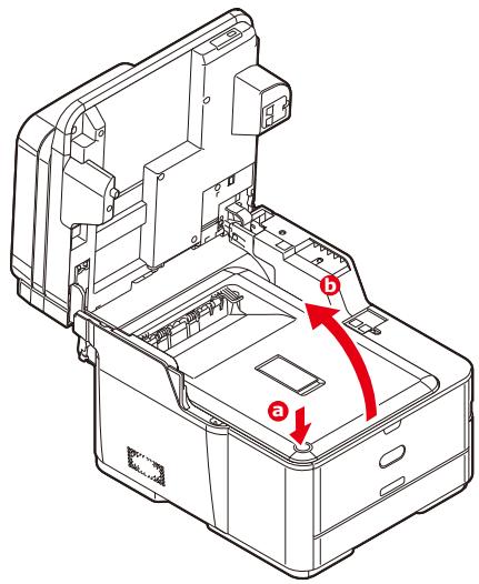 OKI MC332DN - REEMPLACEMENT DE LA COURROIE DE TRANSFERT - 1