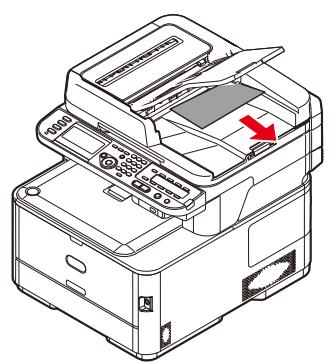 OKI MC332DN - DANS LA SECTION CHARGEUR DU SCANNER... - 1