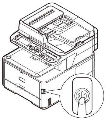 OKI MC332DN - MISE SOUS TENSION DE VOTRE APPAREIL - 2