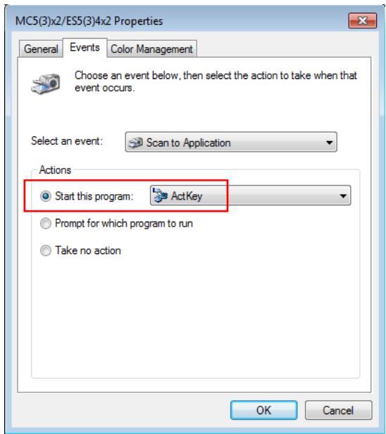 OKI MC332DN - Configuration de l'utilitaire ActKey - 3