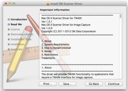 OKI MC332DN - Vérifiez l'affichage et cliquez sur Poursuivre (Continue) s'il est bon. - 1