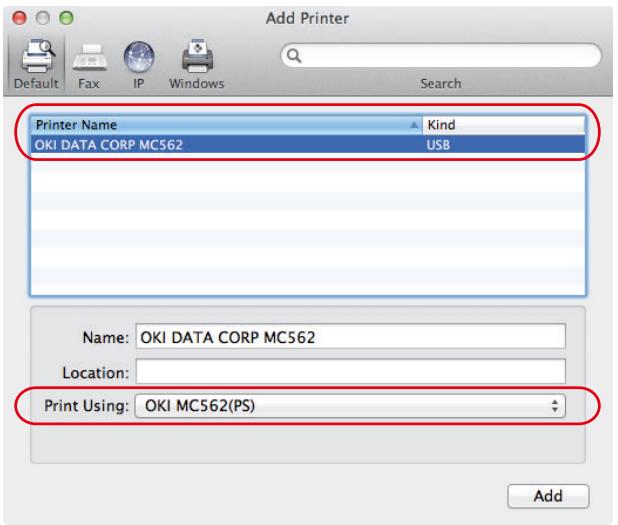 OKI MC332DN - MAC - PILOTEDIMPRIMANTE - 1