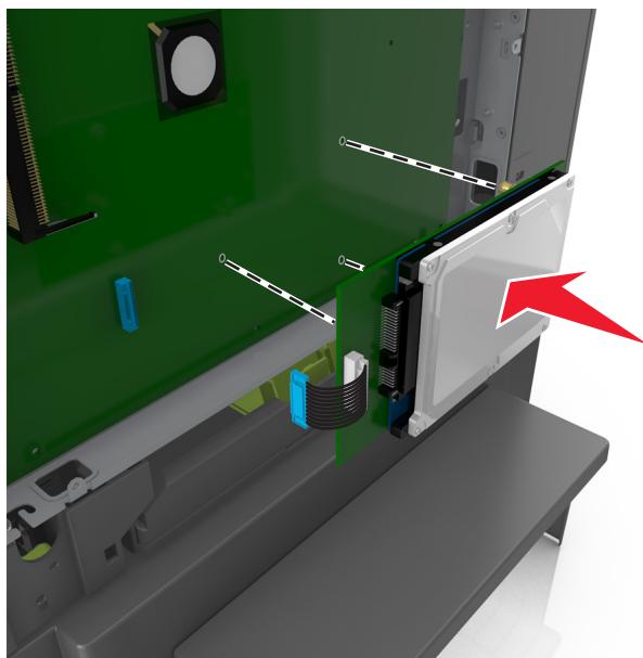 LEXMARK CS517DE - Installation d'un disque dur sur l'imprimante - 4