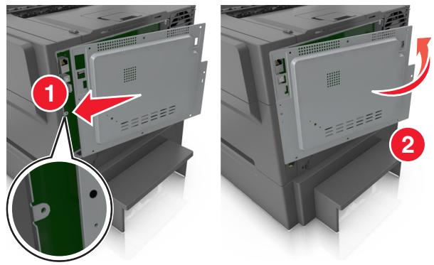 LEXMARK CS517DE - Accès à la carte logique - 5