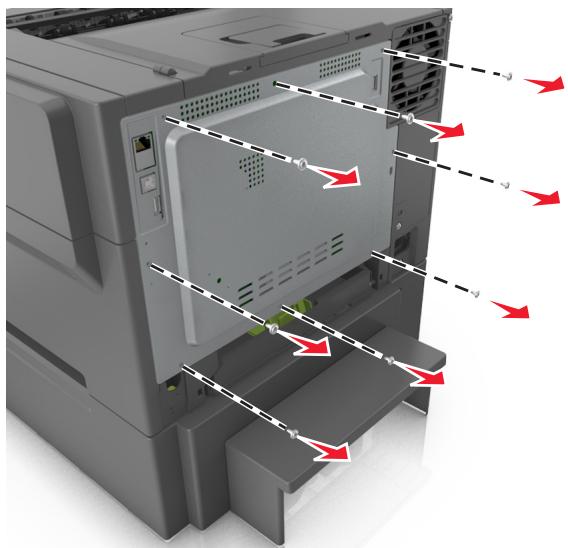LEXMARK CS517DE - Accès à la carte logique - 2