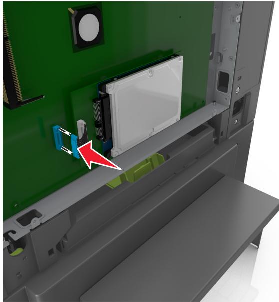 LEXMARK CS517DE - Installation d'un disque dur sur l'imprimante - 5