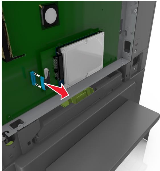 LEXMARK CS517DE - Retrait du disque dur de l'imprimante - 2