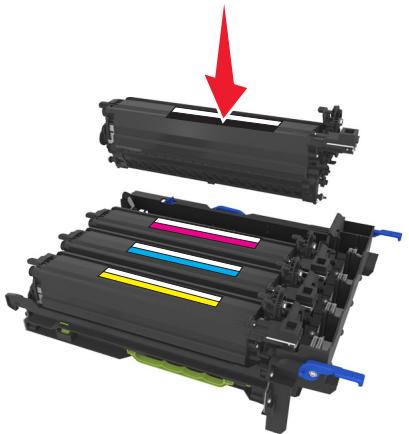 LEXMARK CS517DE - Remplacement d'une unité de développement - 12