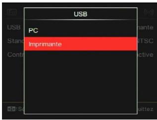 KODAK S1 - Réglages du mode USB - 1