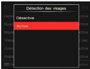 KODAK S1 - Détection du visage - 1