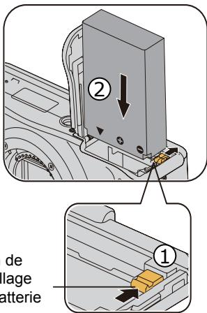 KODAK S1 - Installation de la batterie et de la carte mémoire - 2