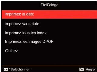 KODAK S1 - Utiliser le menu pictbridge - 1