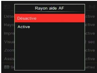 KODAK S1 - Rayon aide AF - 1