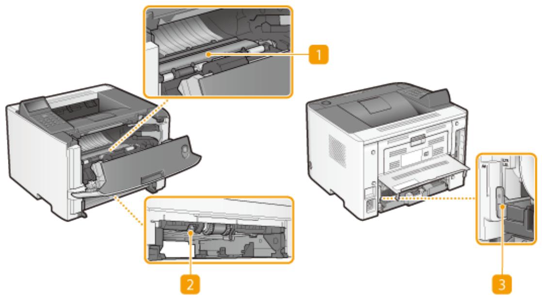 CANON LBP251DW - Port LAN - 1