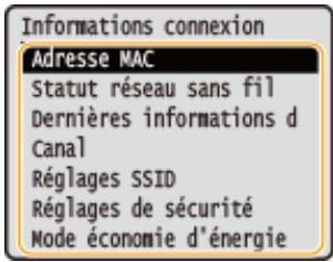 CANON LBP251DW - Sélectionnez et appuyez sur OK. - 1