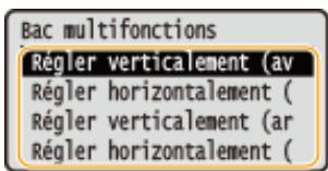 CANON LBP251DW - Vérification de la direction et de la distance à régler - 4