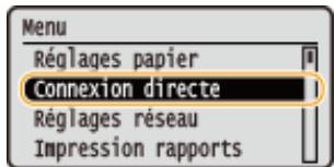 CANON LBP251DW - Utilisation de l'appareil en connexion directe (en mode point d'accès) - 4