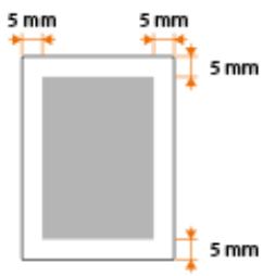 CANON LBP251DW - Zone imprimable - 1