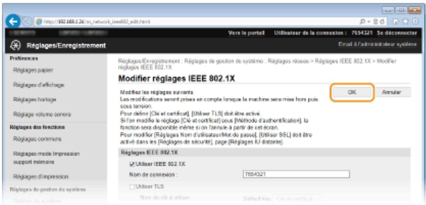 CANON LBP251DW - [Modifier mot de passe] - 1