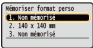 CANON LBP251DW - Sélectionnez et appuyez sur OK. - 1