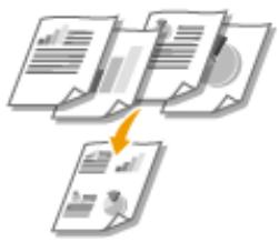 CANON LBP251DW - Impression de plusieurs pages sur une seule feuille - 1