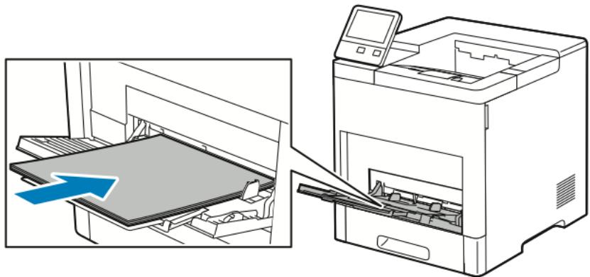 XEROX B600V - Placez le papier dans le magasin. - 5