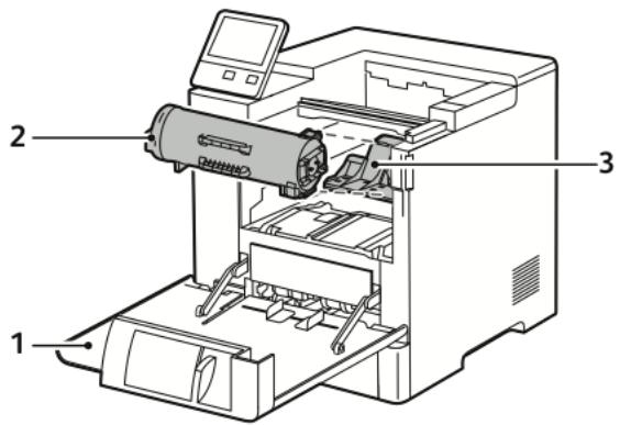 XEROX B600V - Composants internes - 1