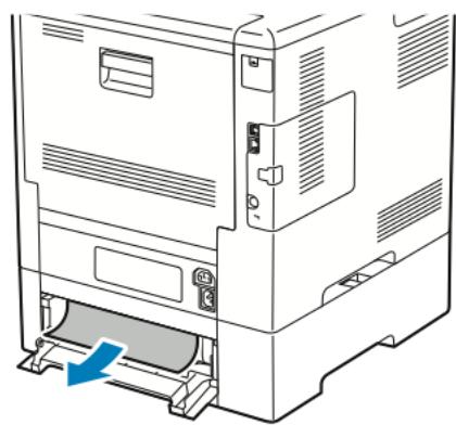 XEROX B600V - Élimination des bourages papier dans la zone des magasins 2-5 - 5