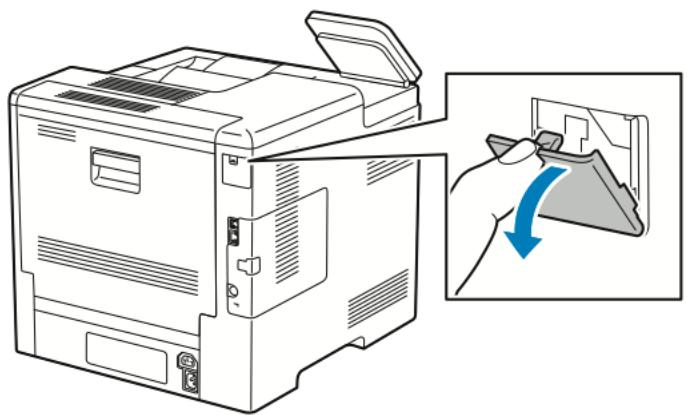 XEROX B600V - Installez l'adaptateur réseau sans fil. - 2