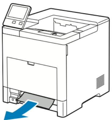 XEROX B600V - Élimination des bourages papier dans la zone du bac 1 - 4