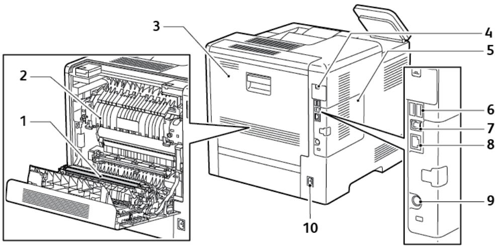 XEROX B600V - Vue arrête - 1