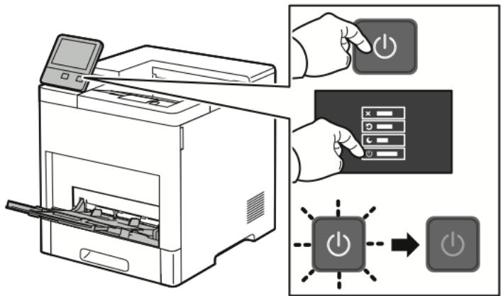 XEROX B600V - Installez l'adaptateur réseau sans fil. - 1